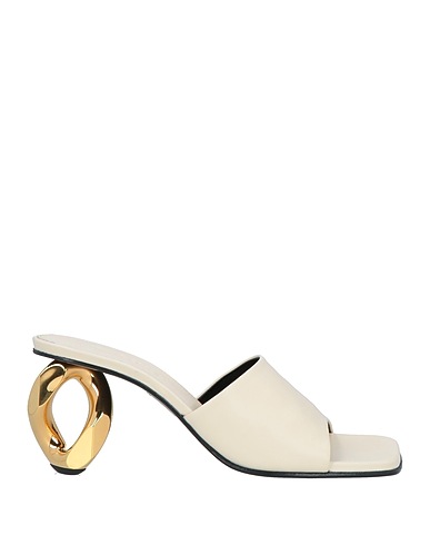 JW ANDERSON Sandals Cream Soft Leather