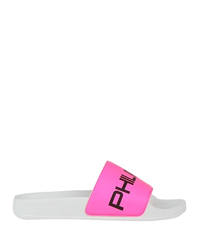 PHILIPPE MODEL Ciabatte e pantofole Fucsia Fibre tessili