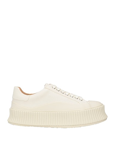 JIL SANDER Sneakers Bianco Fibre tessili