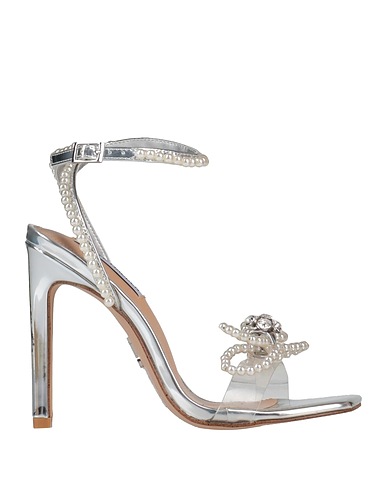 STEVE MADDEN Sandali Argento Altre Fibre