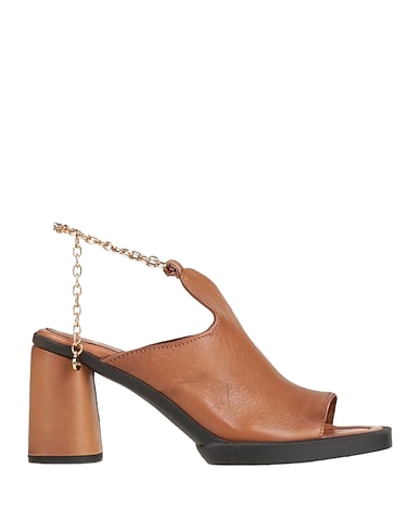 MJUS Sandals Light brown Soft Leather