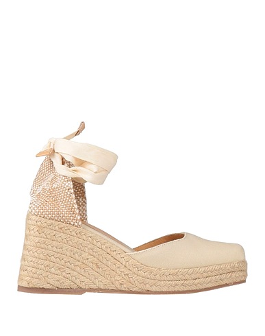 CASTAÑER Espadrillas Panna Fibre tessili