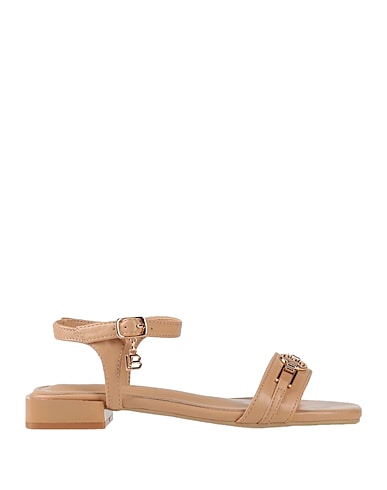 LAURA BIAGIOTTI Sandali Beige Fibre tessili