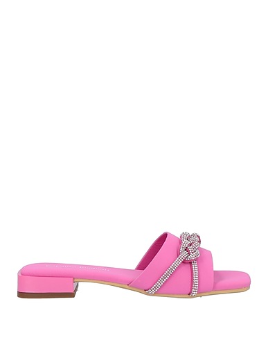 LAURA BIAGIOTTI Sandali Fucsia Fibre tessili