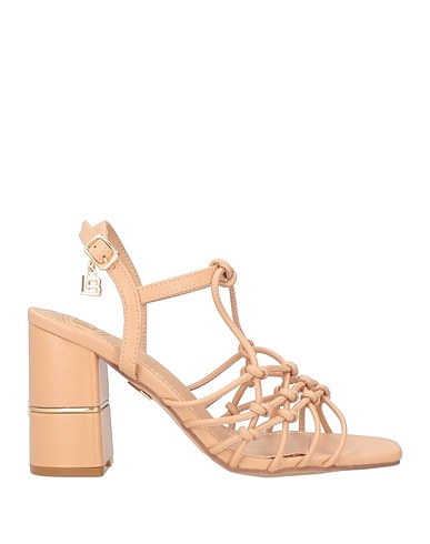 LAURA BIAGIOTTI Sandals Blush Textile fibers