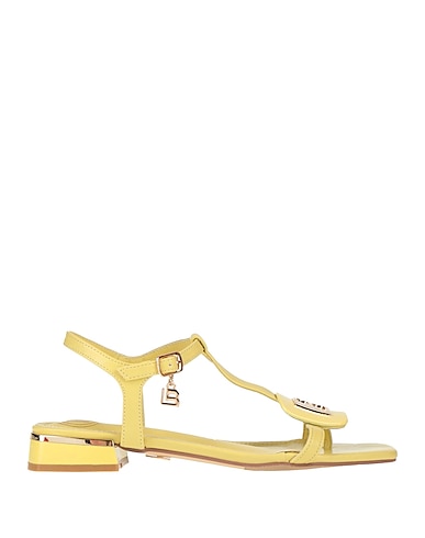 LAURA BIAGIOTTI Sandals Light green Textile fibres