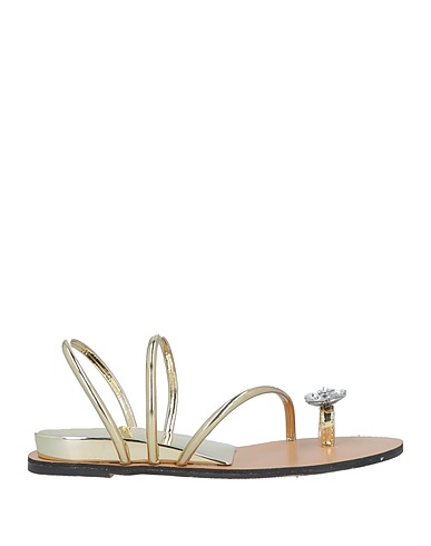 LAURA BIAGIOTTI Tongs Fibres textiles