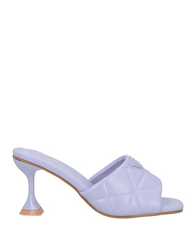 LAURA BIAGIOTTI Sandals Lilac Textile fibres