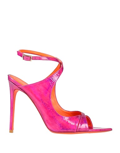 ALDO CASTAGNA Sandals FUCSIA Soft Leather