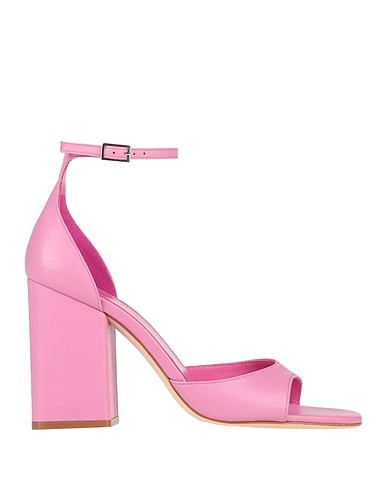 PARIS TEXAS Sandals Pink Soft Leather