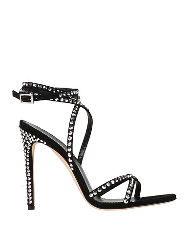 PARIS TEXAS Sandals Black Leather