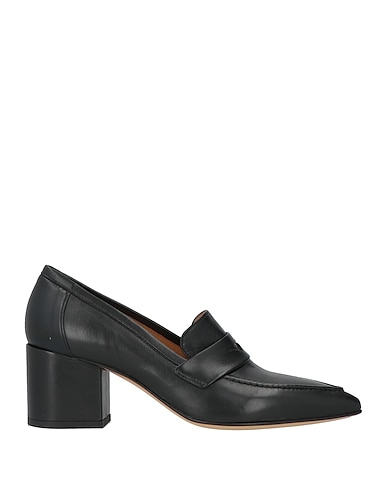 POMME D'OR Loafers Black Soft Leather