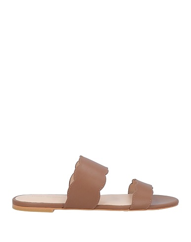 STUART WEITZMAN Sandals Brown Soft Leather