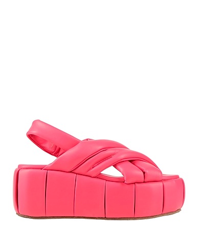 THEMOIRÈ Sandalen Koralle Gewebefasern