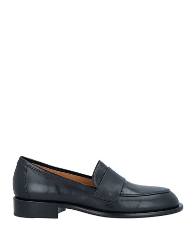 POMME D'OR Loafers Black Soft Leather