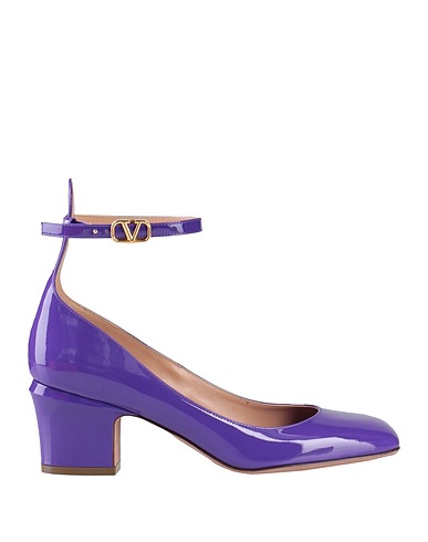 VALENTINO GARAVANI Décolleté Viola Pelle