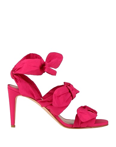 RED(V) Sandals Fuchsia Textile fibers