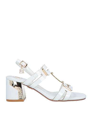 LAURA BIAGIOTTI Sandals White Textile fibres