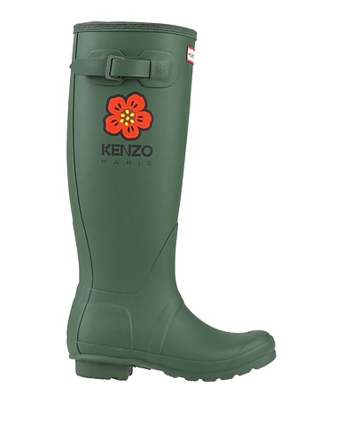 KENZO x HUNTER Boots Military green Rubber