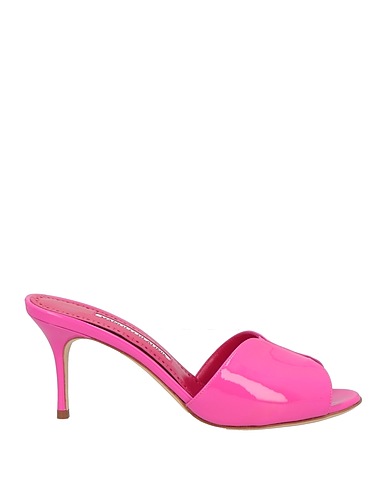 MANOLO BLAHNIK Sandalia FUCSIA Piel