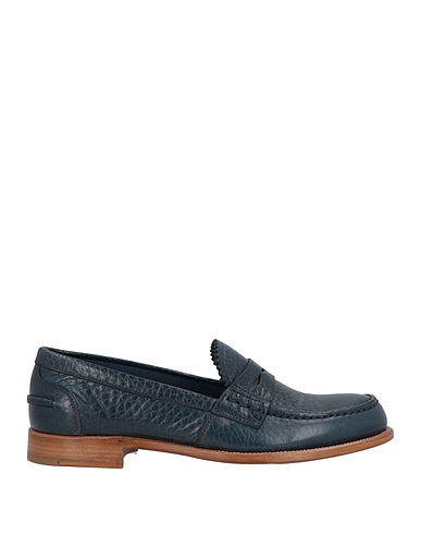 CHURCH'S Loafers Blue Soft Leather