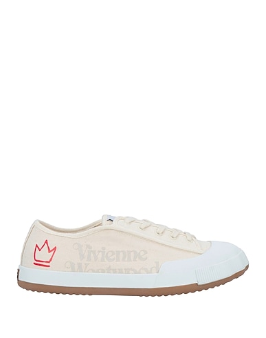 VIVIENNE WESTWOOD Sneakers Ivory Textile fibres