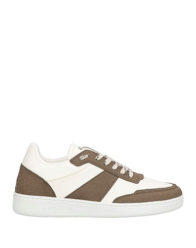 A.P.C. Sneakers Khaki Textile fibres