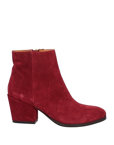 BUTTERO® Ankle boot Burgundy Leather