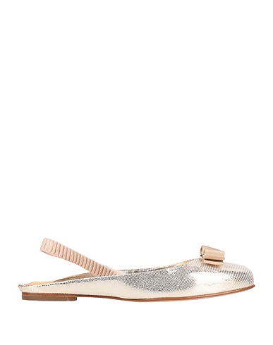 FERRAGAMO Footwear Platinum Soft Leather