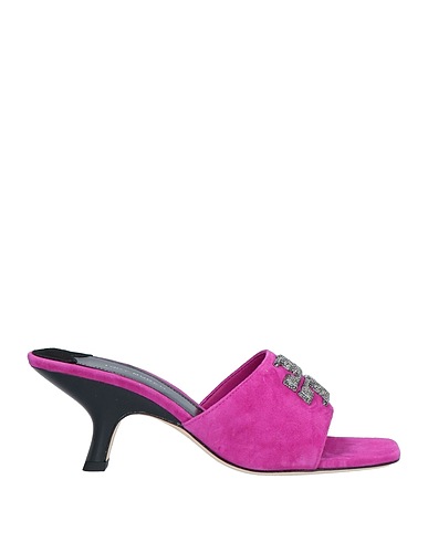 TORY BURCH Sandals Magenta Leather