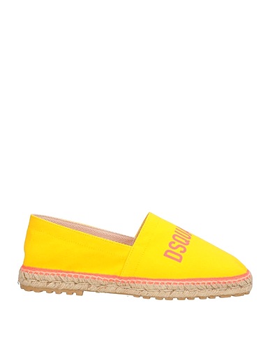 DSQUARED2 Espadrilles Yellow Textile fibres