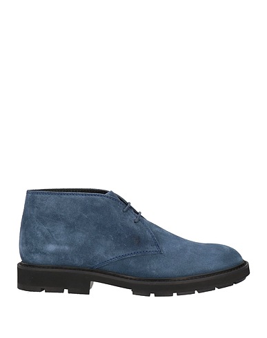 TOD'S Stiefelette Marineblau Leder