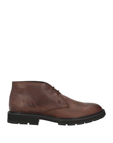 TOD'S Ankle boot Dark brown Soft Leather