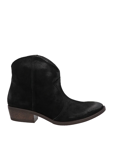 ANGELA GEORGE Ankle boot Black Leather
