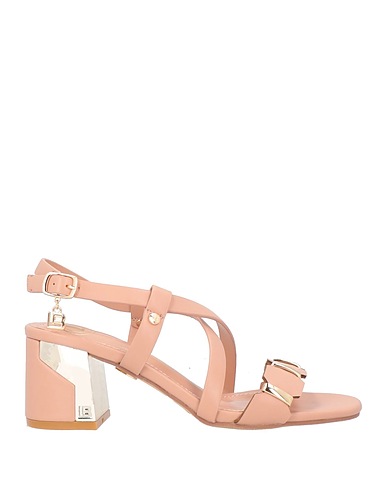 LAURA BIAGIOTTI Sandalen Hellrosa Gewebefasern