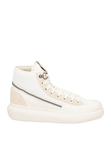 Y-3 Sneakers White Leather, Textile fibres