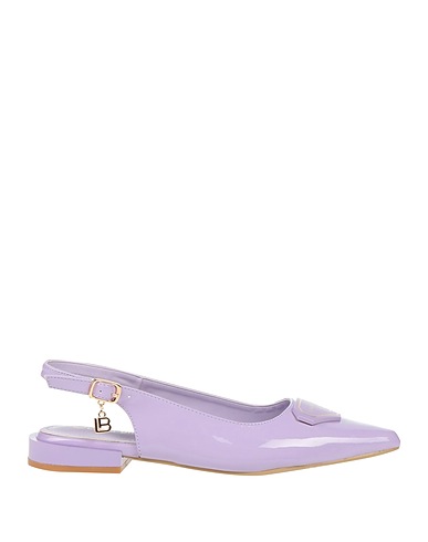 LAURA BIAGIOTTI Ballerine Lilla Fibre tessili