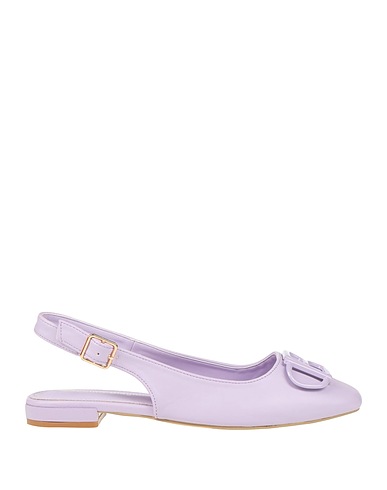 LAURA BIAGIOTTI Ballerinas Lila Gewebefasern