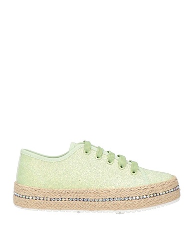LAURA BIAGIOTTI Espadrilles Säuregrün Gewebefasern
