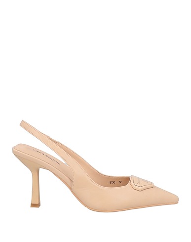 LAURA BIAGIOTTI Pumps Beige Gewebefasern