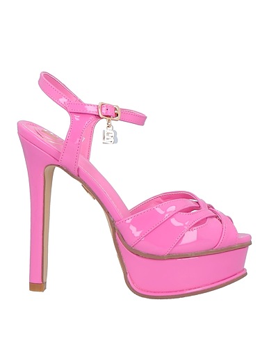 LAURA BIAGIOTTI Sandalen Rosa Gewebefasern