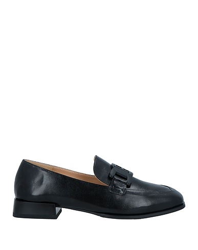 LAURA BIAGIOTTI Mocassino Nero Fibre tessili