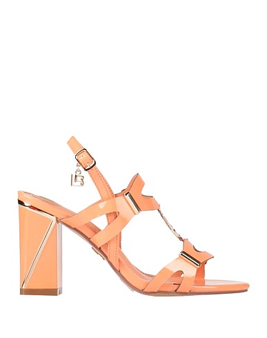 LAURA BIAGIOTTI Sandalen Pfirsich Gewebefasern