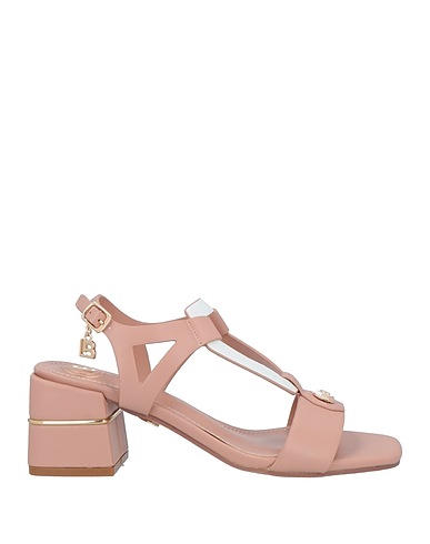 LAURA BIAGIOTTI Sandals Antique rose Textile fibres