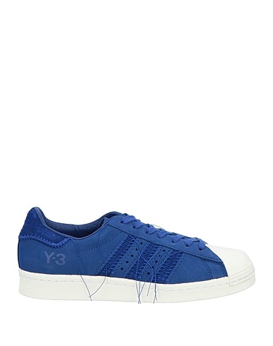 Y-3 Sneakers Blau Leder, Andere Fasern