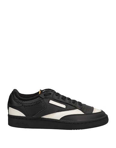 MAISON MARGIELA x REEBOK Sneakers Nero Pelle, Fibre tessili