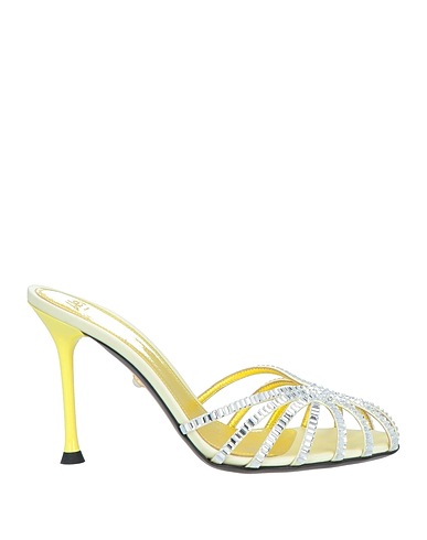 ALEVÍ Milano Sandals Pastel yellow Textile fibres