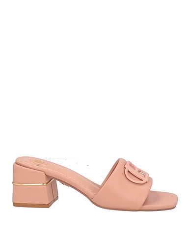 LAURA BIAGIOTTI Sandals Blush Textile fibres