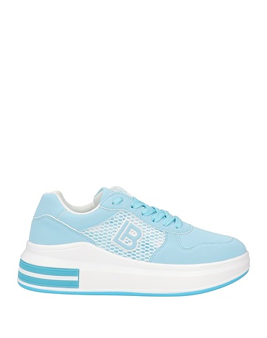 LAURA BIAGIOTTI Sneakers Sky blue Textile fibres