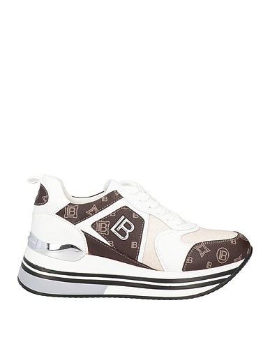 LAURA BIAGIOTTI Sneakers Dark brown Textile fibres
